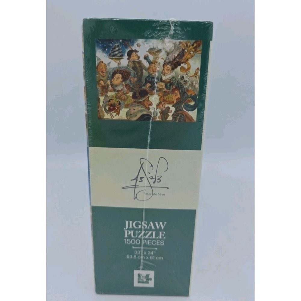New York Puzzle - Duchess of Whimsy by Peter de Seve 1500pc Puzzle NEW SEALED - Picture 2 of 6